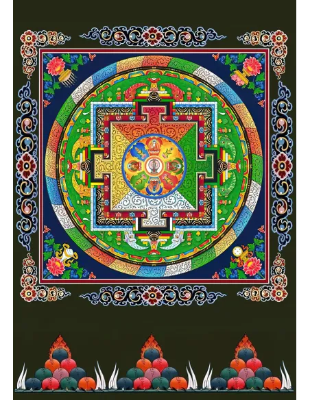 Avalokiteshvara  1000 arms