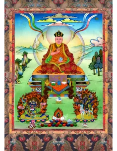 Thangka de Karmapa Orgyen Trinley Dorje
