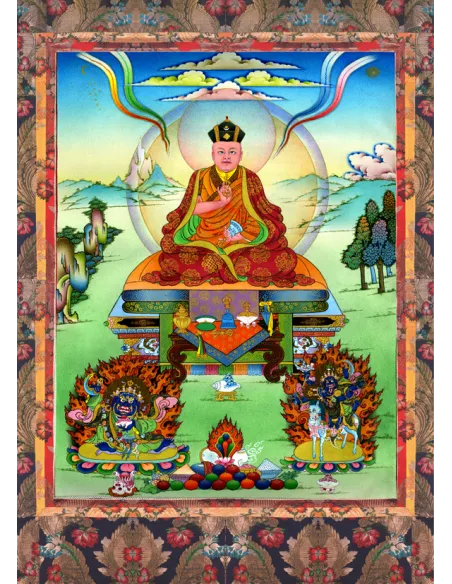 Thangka de Karmapa Orgyen Trinley Dorje