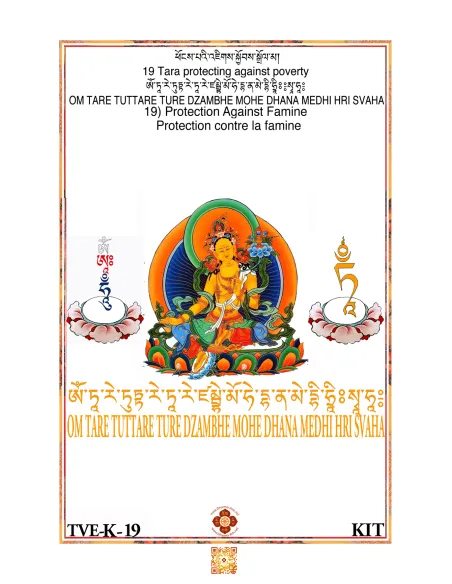 Tara - Protection contre la famine