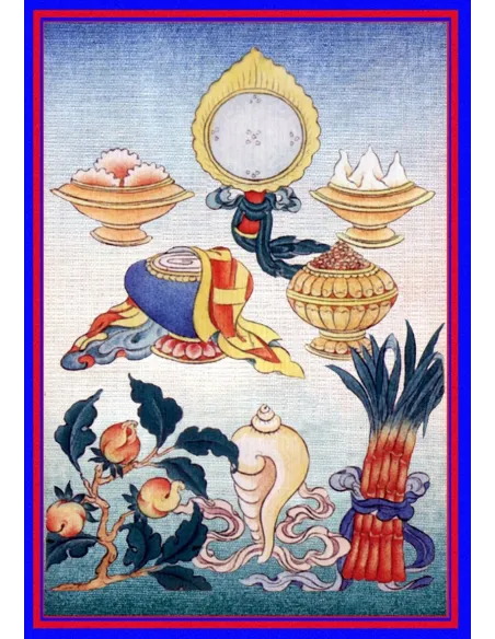 Les huit objets de bon augure - Astamangaladravya