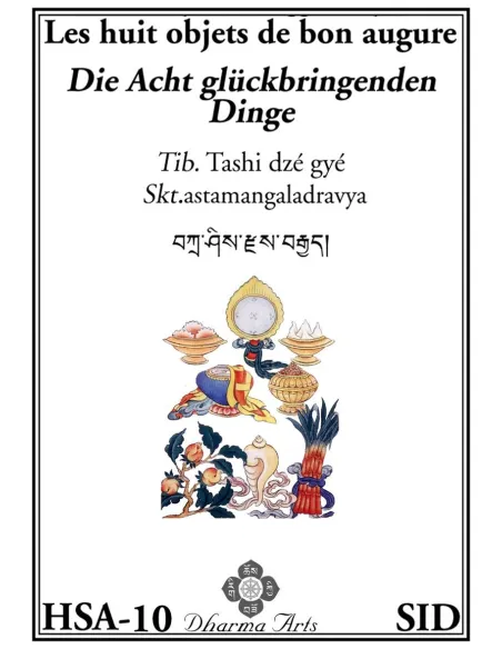 Les huit objets de bon augure - Astamangaladravya
