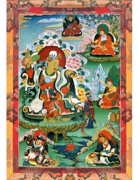 The eight names of the Master Guru Tsengue The Lion of Sakya