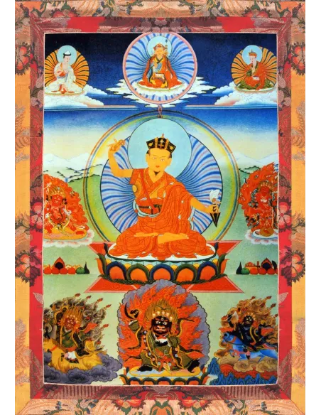 Le 2eme Karmapa Karmapakshi syllabes germes