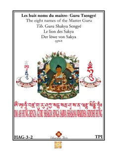 Les huit noms du maitre Gourou Tsengye 2