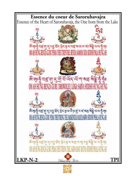 Essence du coeur de Saroruhavaja celui ne du lac