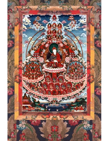 Arbre du refuge de la lignée du Dudjom Tersar