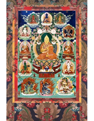 Dje Tsongkapa et le mantra de Manjoushri