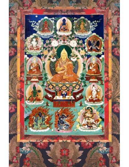 Dje Tsongkapa et le mantra de Manjoushri