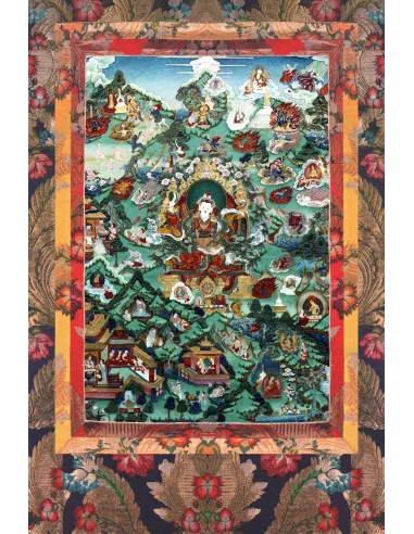 Les huit noms du maitre Gourou Tsengye Le roi du Lotus