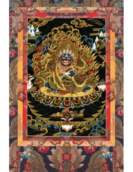 Mahakala a la cape noire