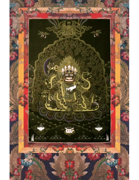 Mahakala a la cape noire