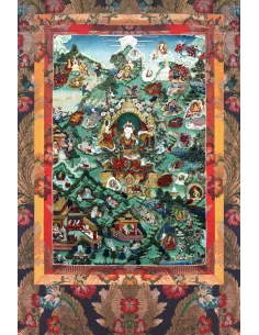 Les huit noms du maitre Gourou Tsengye Le roi du Lotus