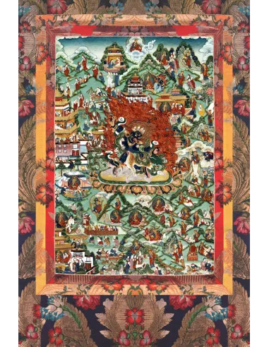 Les huit noms du maitre Gourou Tsengye Le lion rugissant