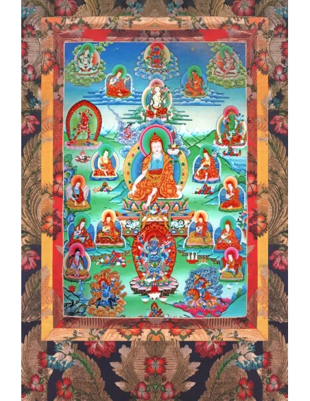 Fondateurs de la lignee Shangpa Kagyu